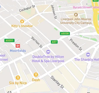 map for Sir Thomas Hotel