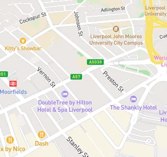 map for The Municipal Hotel & Spa Liverpool – MGallery