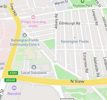 map for Rathbone Junior Mixed and Infant School