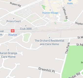 map for The Orchard Residential Home