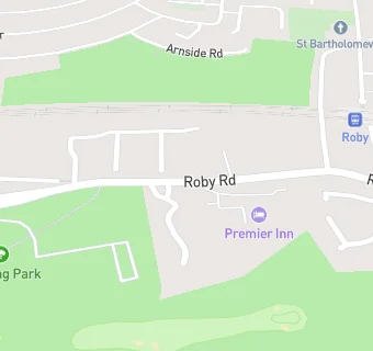 map for Derby Lodge Hotel