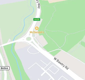 map for Canklow Service Station