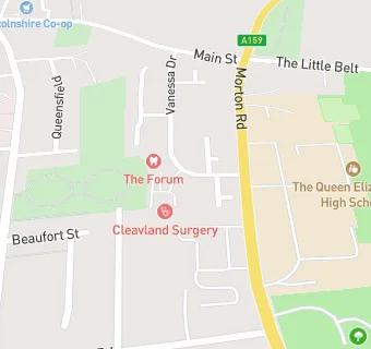 map for Cleveland Surgery