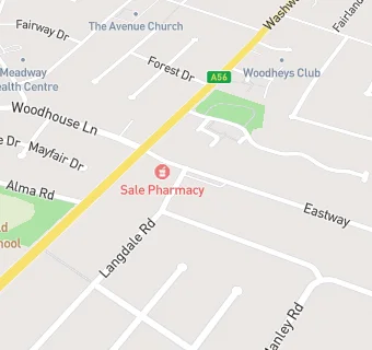 map for Eastway Stores