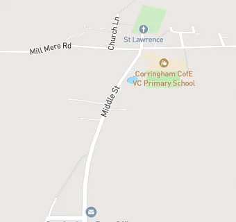 map for Corringham Branch Surgery