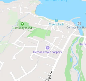 map for Hwb Cemaes