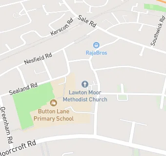 map for Button Lane Primary School