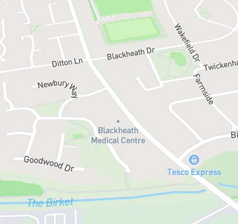 map for Blackheath Med Ctr