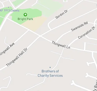 map for Thingwall Hall