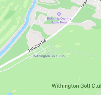 map for Withington Golf Club