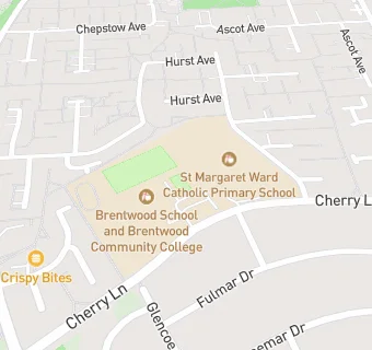 map for Cherry Manor Primary School