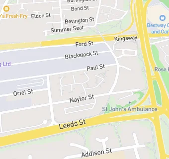 map for Liverpool Guild Of Students