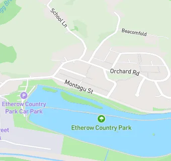 map for The Potting Shed Etherow