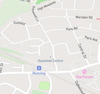 map for Romiley Conservative Club Ltd