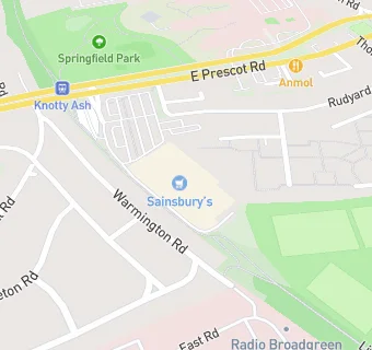 map for Sainsbury's