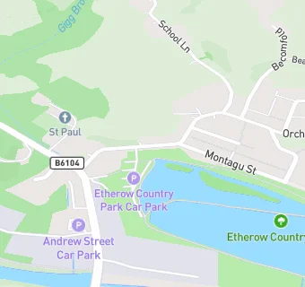 map for Etherow Park Cafe