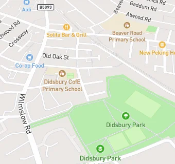 map for Didsbury Good Neighbours Cafe