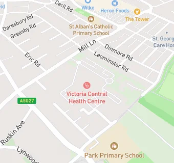 map for Victoria Central Pharmacy