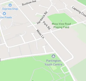 map for Partington Youth Centre