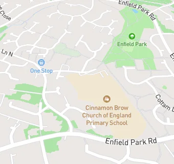 map for Cinnamon Brow CofE Primary School