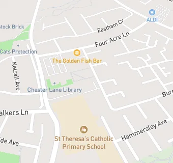 map for Four Acre Health Centre