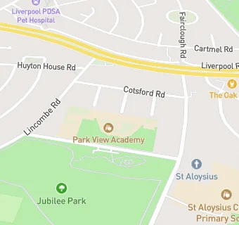 map for Park View Academy