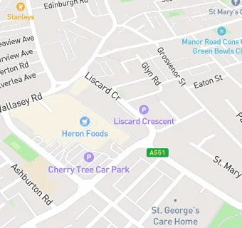 map for Greggs