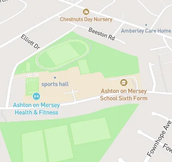 map for Ashton-on-Mersey School