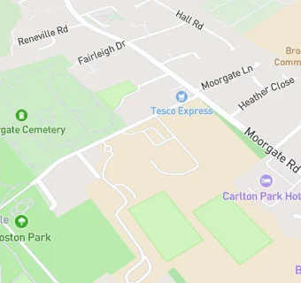 map for Thomas Rotherham College