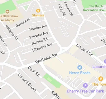 map for Premier - Liscard Stop & Shop