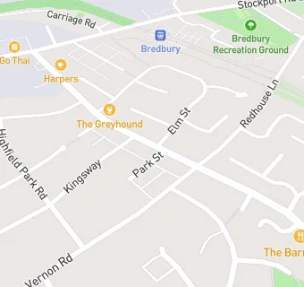 map for Bredbury Fish Bar