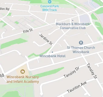 map for Wincobank Hotel