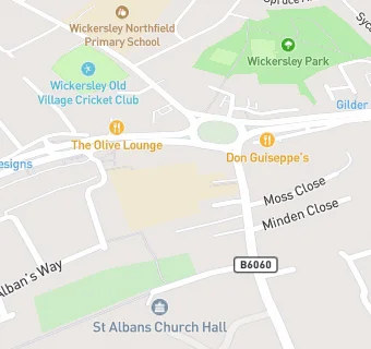 map for St Alban's CofE (Aided) Primary School