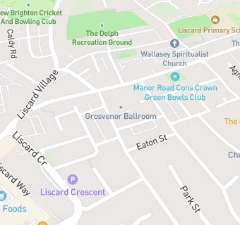 map for Egerton Grove Luncheon Club