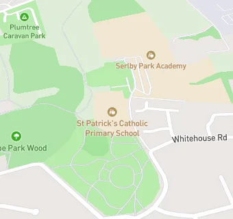 map for St Patrick's Catholic Primary School