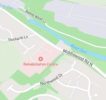 map for Sheffield Health and Social Care NHS Foundation Trust