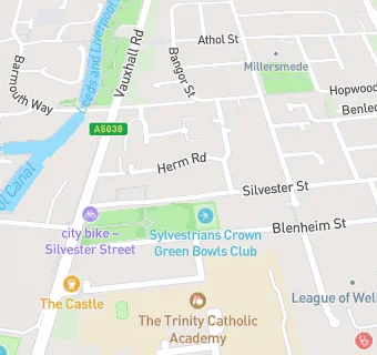 map for St Brigid's RC High School