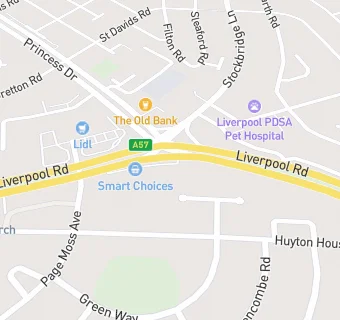 map for Huyton Off Licence And Convenience Store