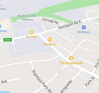 map for Bredbury Asda On The Move