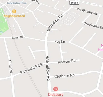 map for Parkfield Dental Practice