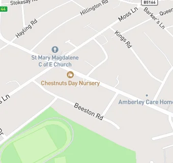 map for Chestnuts Day Nursery