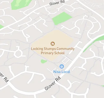 map for Locking Stumps Community Primary School