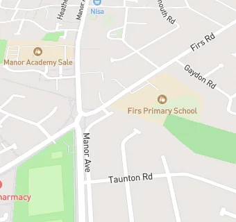 map for Firs Primary School