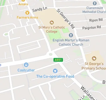 map for Farmers Arms