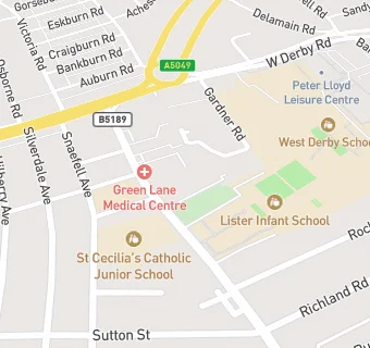 map for Green Lane Dental Surgery