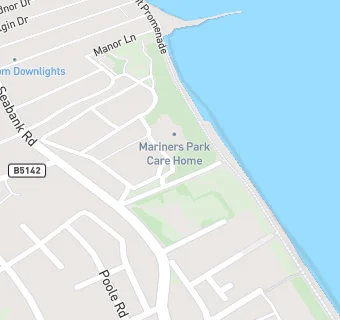 map for Mariners Park Care Home