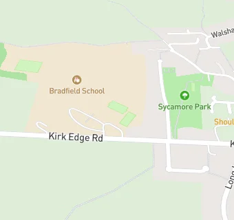 map for Bradfield School