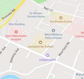 map for Lancasterian School