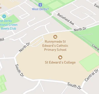 map for St Edward's College