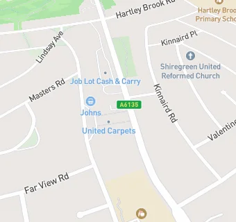 map for Barnsley Road Surgery